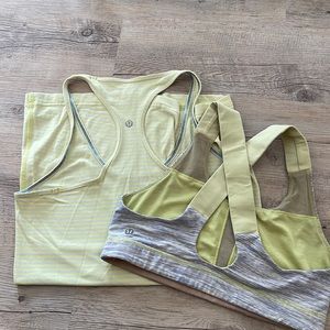 LuLu Lemon Tank & Bra